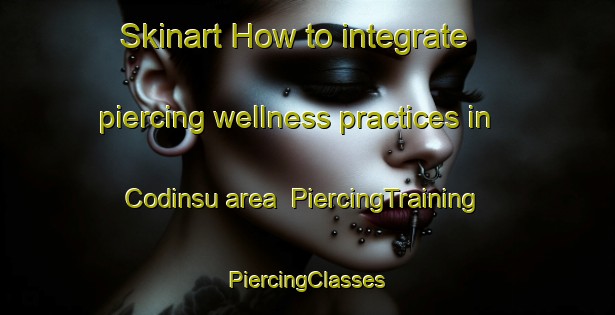 Skinart How to integrate piercing wellness practices in Codinsu area | #PiercingTraining #PiercingClasses #SkinartTraining-Italy