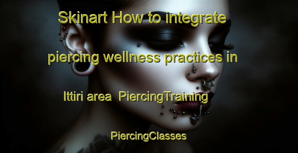 Skinart How to integrate piercing wellness practices in Ittiri area | #PiercingTraining #PiercingClasses #SkinartTraining-Italy