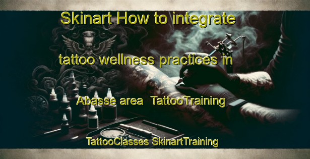 Skinart How to integrate tattoo wellness practices in Abasse area | #TattooTraining #TattooClasses #SkinartTraining-Italy