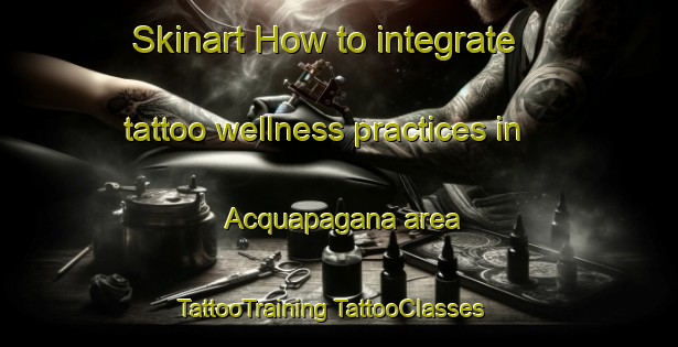 Skinart How to integrate tattoo wellness practices in Acquapagana area | #TattooTraining #TattooClasses #SkinartTraining-Italy