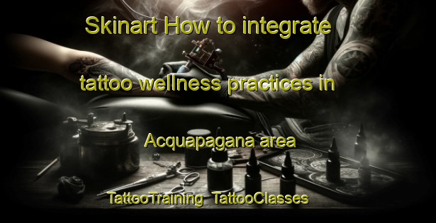 Skinart How to integrate tattoo wellness practices in Acquapagana area | TattooTraining | TattooClasses | SkinartTraining-Italy