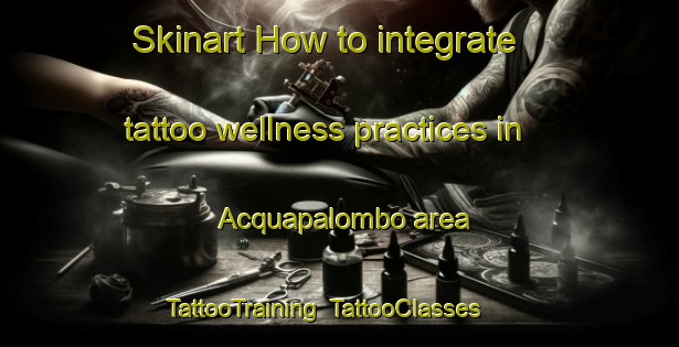 Skinart How to integrate tattoo wellness practices in Acquapalombo area | TattooTraining | TattooClasses | SkinartTraining-Italy