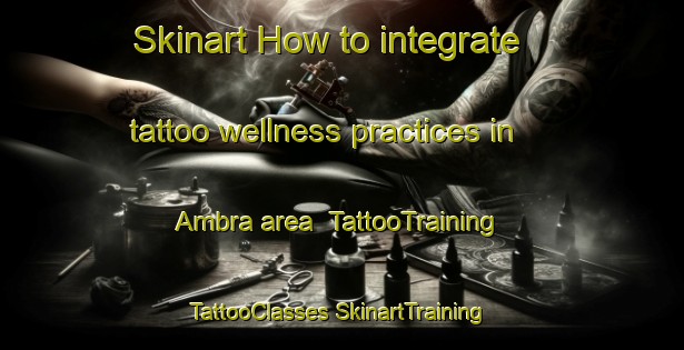 Skinart How to integrate tattoo wellness practices in Ambra area | #TattooTraining #TattooClasses #SkinartTraining-Italy