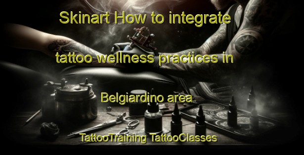 Skinart How to integrate tattoo wellness practices in Belgiardino area | #TattooTraining #TattooClasses #SkinartTraining-Italy