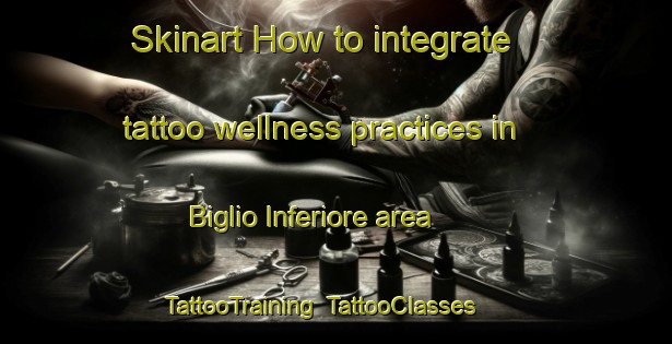 Skinart How to integrate tattoo wellness practices in Biglio Inferiore area | TattooTraining | TattooClasses | SkinartTraining-Italy