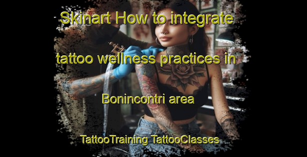 Skinart How to integrate tattoo wellness practices in Bonincontri area | #TattooTraining #TattooClasses #SkinartTraining-Italy