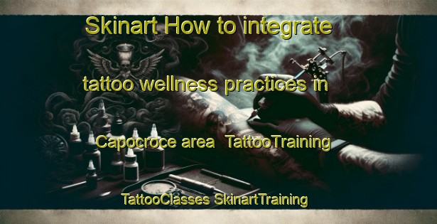 Skinart How to integrate tattoo wellness practices in Capocroce area | #TattooTraining #TattooClasses #SkinartTraining-Italy