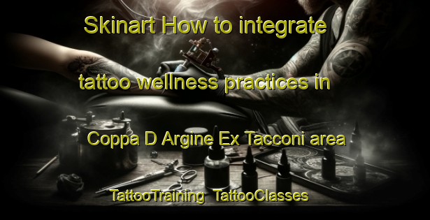 Skinart How to integrate tattoo wellness practices in Coppa D Argine Ex Tacconi area | TattooTraining | TattooClasses | SkinartTraining-Italy