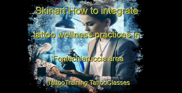 Skinart How to integrate tattoo wellness practices in Fontechiaruccia area | #TattooTraining #TattooClasses #SkinartTraining-Italy