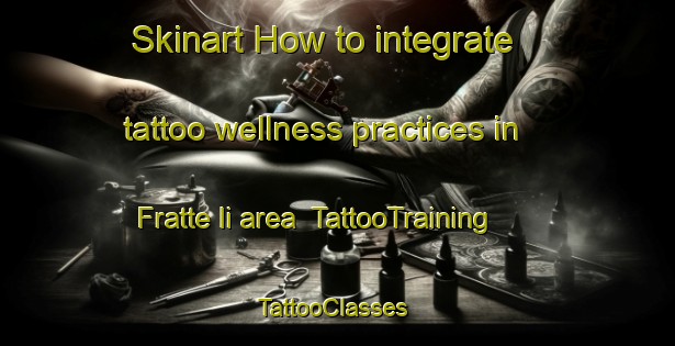 Skinart How to integrate tattoo wellness practices in Fratte Ii area | TattooTraining | TattooClasses | SkinartTraining-Italy