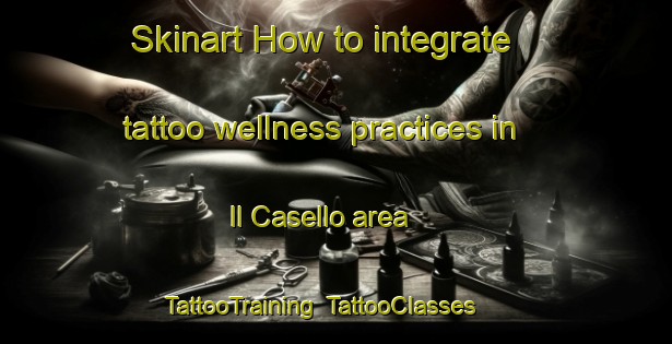 Skinart How to integrate tattoo wellness practices in Il Casello area | TattooTraining | TattooClasses | SkinartTraining-Italy