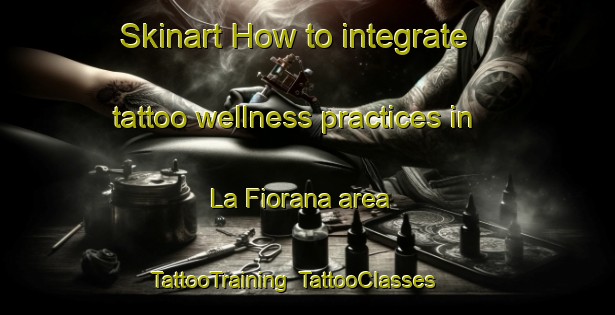 Skinart How to integrate tattoo wellness practices in La Fiorana area | TattooTraining | TattooClasses | SkinartTraining-Italy