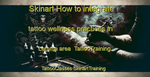 Skinart How to integrate tattoo wellness practices in Lemma area | #TattooTraining #TattooClasses #SkinartTraining-Italy