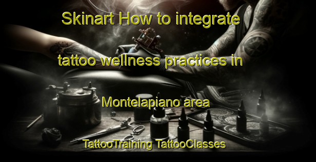 Skinart How to integrate tattoo wellness practices in Montelapiano area | #TattooTraining #TattooClasses #SkinartTraining-Italy