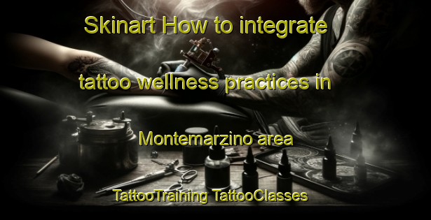 Skinart How to integrate tattoo wellness practices in Montemarzino area | #TattooTraining #TattooClasses #SkinartTraining-Italy