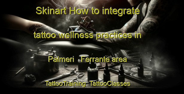 Skinart How to integrate tattoo wellness practices in Palmeri   Ferrante area | TattooTraining | TattooClasses | SkinartTraining-Italy