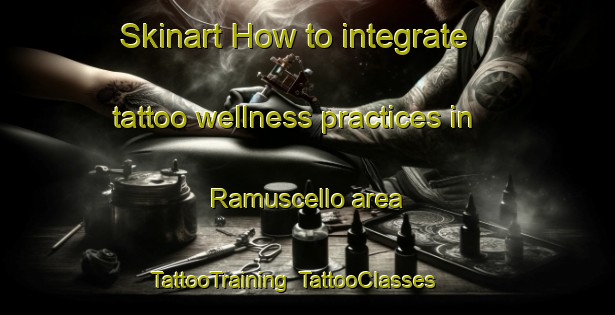 Skinart How to integrate tattoo wellness practices in Ramuscello area | TattooTraining | TattooClasses | SkinartTraining-Italy