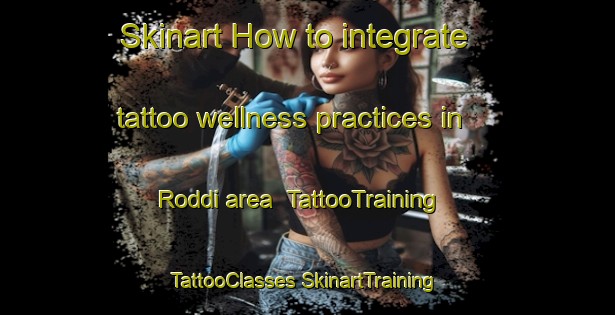 Skinart How to integrate tattoo wellness practices in Roddi area | #TattooTraining #TattooClasses #SkinartTraining-Italy