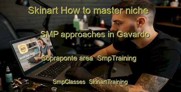 Skinart How to master niche SMP approaches in Gavardo Sopraponte area | SmpTraining | SmpClasses | SkinartTraining-Italy