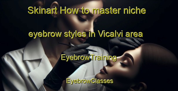 Skinart How to master niche eyebrow styles in Vicalvi area | EyebrowTraining | EyebrowClasses | SkinartTraining-Italy
