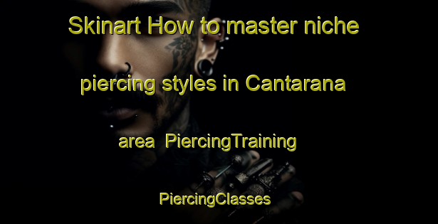 Skinart How to master niche piercing styles in Cantarana area | PiercingTraining | PiercingClasses | SkinartTraining-Italy
