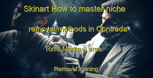 Skinart How to master niche removal methods in Contrada Torre Monte Ii area | RemovalTraining | RemovalClasses | SkinartTraining-Italy