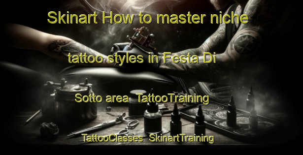 Skinart How to master niche tattoo styles in Festa Di Sotto area | TattooTraining | TattooClasses | SkinartTraining-Italy