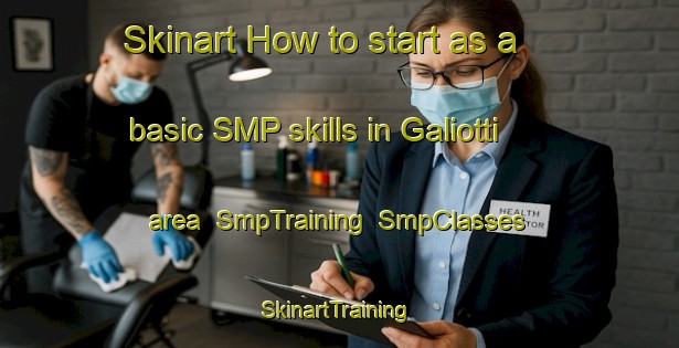Skinart How to start as a basic SMP skills in Galiotti area | SmpTraining | SmpClasses | SkinartTraining-Italy