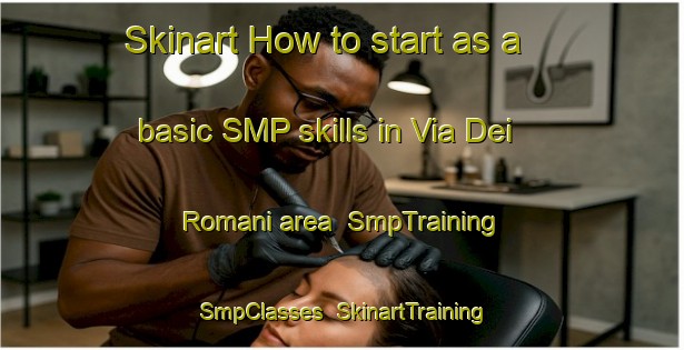 Skinart How to start as a basic SMP skills in Via Dei Romani area | SmpTraining | SmpClasses | SkinartTraining-Italy