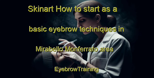 Skinart How to start as a basic eyebrow techniques in Mirabello Monferrato area | EyebrowTraining | EyebrowClasses | SkinartTraining-Italy