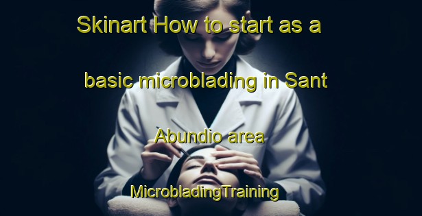 Skinart How to start as a basic microblading in Sant Abundio area | MicrobladingTraining | MicrobladingClasses | SkinartTraining-Italy