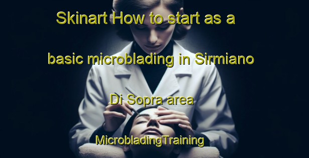 Skinart How to start as a basic microblading in Sirmiano Di Sopra area | MicrobladingTraining | MicrobladingClasses | SkinartTraining-Italy