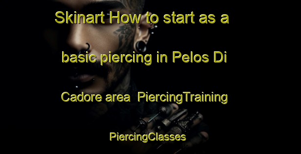 Skinart How to start as a basic piercing in Pelos Di Cadore area | PiercingTraining | PiercingClasses | SkinartTraining-Italy