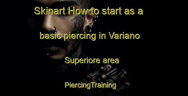 Skinart How to start as a basic piercing in Variano Superiore area | PiercingTraining | PiercingClasses | SkinartTraining-Italy