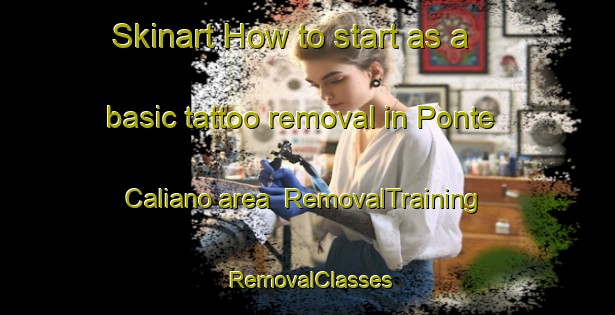 Skinart How to start as a basic tattoo removal in Ponte Caliano area | RemovalTraining | RemovalClasses | SkinartTraining-Italy