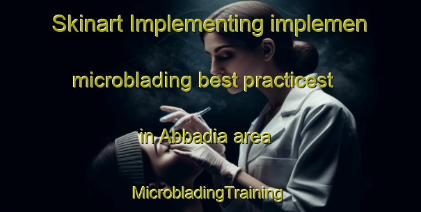 Skinart Implementing implemen microblading best practicest in Abbadia area | #MicrobladingTraining #MicrobladingClasses #SkinartTraining-Italy