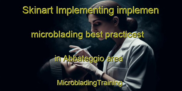 Skinart Implementing implemen microblading best practicest in Abbateggio area | #MicrobladingTraining #MicrobladingClasses #SkinartTraining-Italy