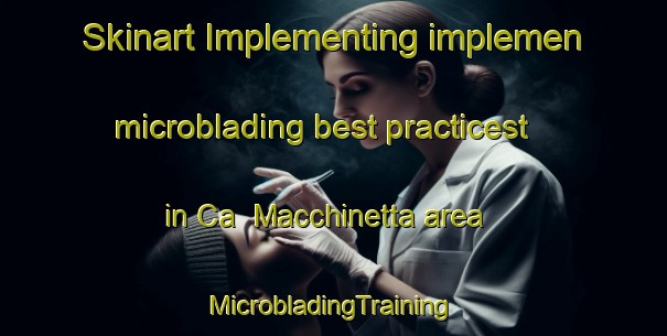 Skinart Implementing implemen microblading best practicest in Ca  Macchinetta area | #MicrobladingTraining #MicrobladingClasses #SkinartTraining-Italy