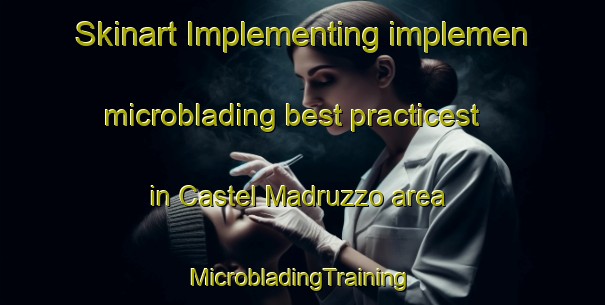 Skinart Implementing implemen microblading best practicest in Castel Madruzzo area | #MicrobladingTraining #MicrobladingClasses #SkinartTraining-Italy