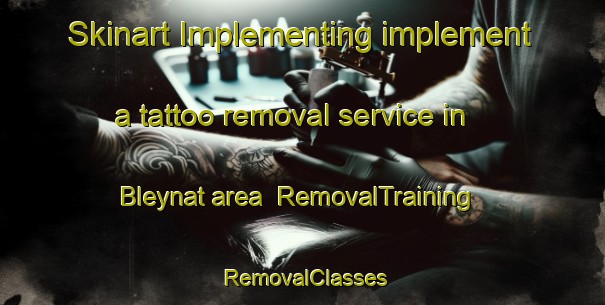 Skinart Implementing implement a tattoo removal service in Bleynat area | RemovalTraining | RemovalClasses | SkinartTraining-Italy