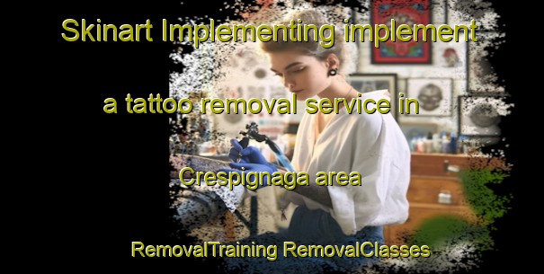 Skinart Implementing implement a tattoo removal service in Crespignaga area | #RemovalTraining #RemovalClasses #SkinartTraining-Italy