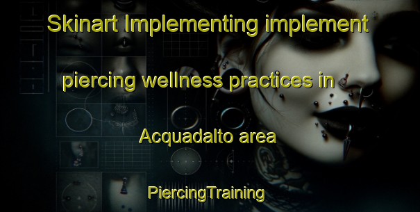 Skinart Implementing implement piercing wellness practices in Acquadalto area | #PiercingTraining #PiercingClasses #SkinartTraining-Italy