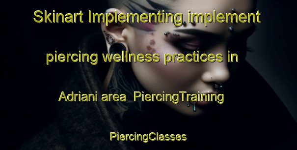 Skinart Implementing implement piercing wellness practices in Adriani area | #PiercingTraining #PiercingClasses #SkinartTraining-Italy