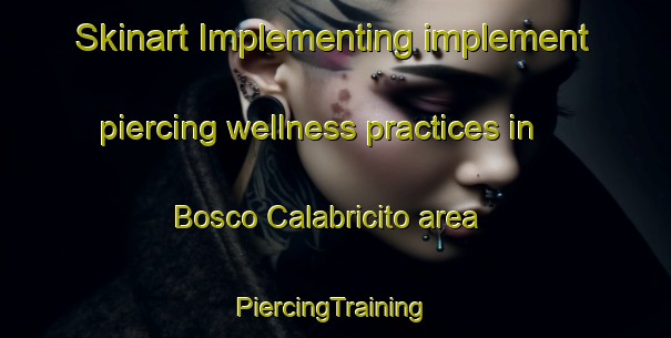 Skinart Implementing implement piercing wellness practices in Bosco Calabricito area | #PiercingTraining #PiercingClasses #SkinartTraining-Italy