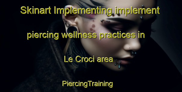 Skinart Implementing implement piercing wellness practices in Le Croci area | PiercingTraining | PiercingClasses | SkinartTraining-Italy