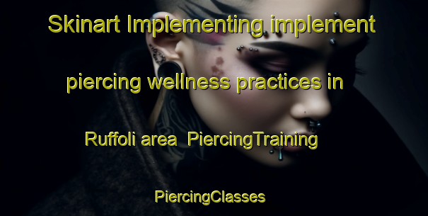 Skinart Implementing implement piercing wellness practices in Ruffoli area | PiercingTraining | PiercingClasses | SkinartTraining-Italy