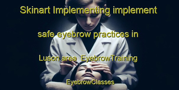 Skinart Implementing implement safe eyebrow practices in Luson area | EyebrowTraining | EyebrowClasses | SkinartTraining-Italy
