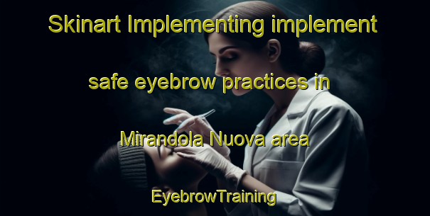 Skinart Implementing implement safe eyebrow practices in Mirandola Nuova area | EyebrowTraining | EyebrowClasses | SkinartTraining-Italy