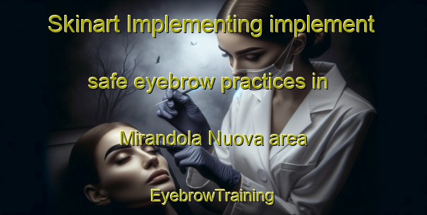 Skinart Implementing implement safe eyebrow practices in Mirandola Nuova area | EyebrowTraining | EyebrowClasses | SkinartTraining-Italy