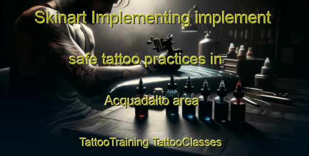 Skinart Implementing implement safe tattoo practices in Acquadalto area | #TattooTraining #TattooClasses #SkinartTraining-Italy